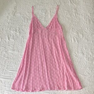Billabong Pink Floral Sundress with Spaghetti Straps